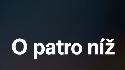 O patro níž