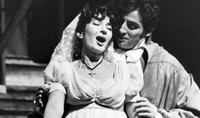 Maria Callas v roli Tosky