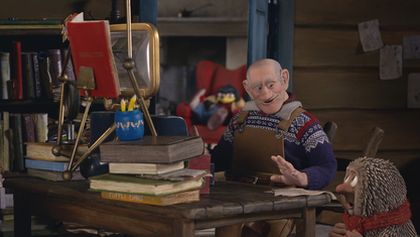 Sluník a Ludvík a sněhový stroj