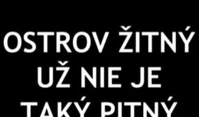 Ostrov Žitný už nie je taký pitný