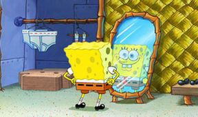 Spongebob v kalhotách