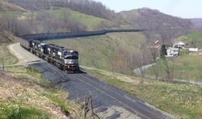 Uhelný vlak