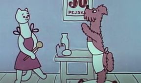 Jak si pejsek s kočičkou dělali dort