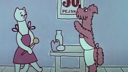 Jak si pejsek s kočičkou dělali dort