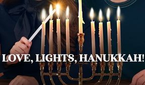 Láska, sviečky, Chanuka!