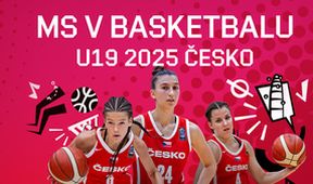 MS v basketbalu U19 2025 Česko, Argentina - Česko