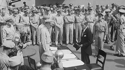 1945: Japonsko kapituluje, USA slaví, 80 let od konce 2. světové války