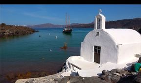 Santorini a Milos, vulkanické ostrovy, Kamera na cestách
