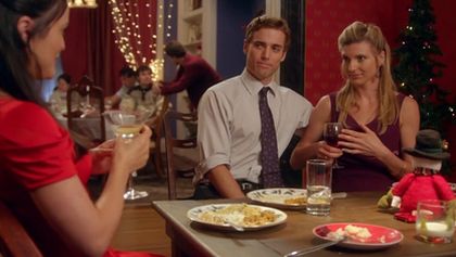 Láska u vánočního stolu