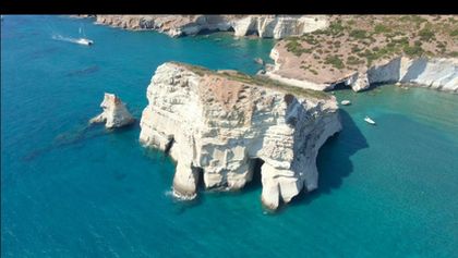 Santorini a Milos, vulkanické ostrovy, Kamera na cestách